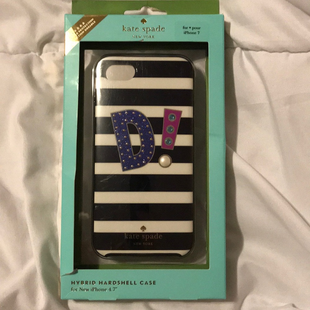 Kate Spade ♠️ iPhone 7 phone case. Brand new!